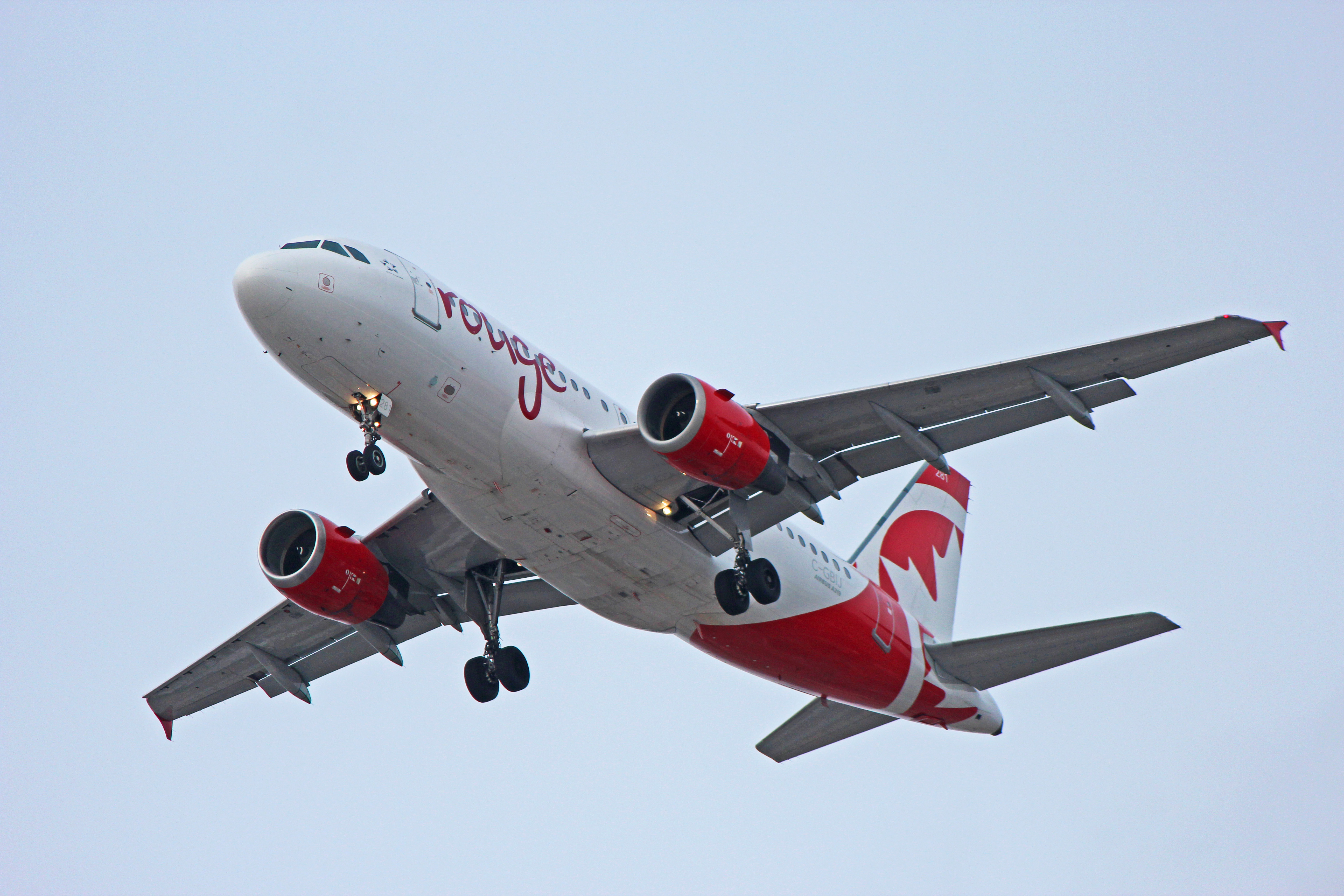 c-gbij air canada rouge airbus a319