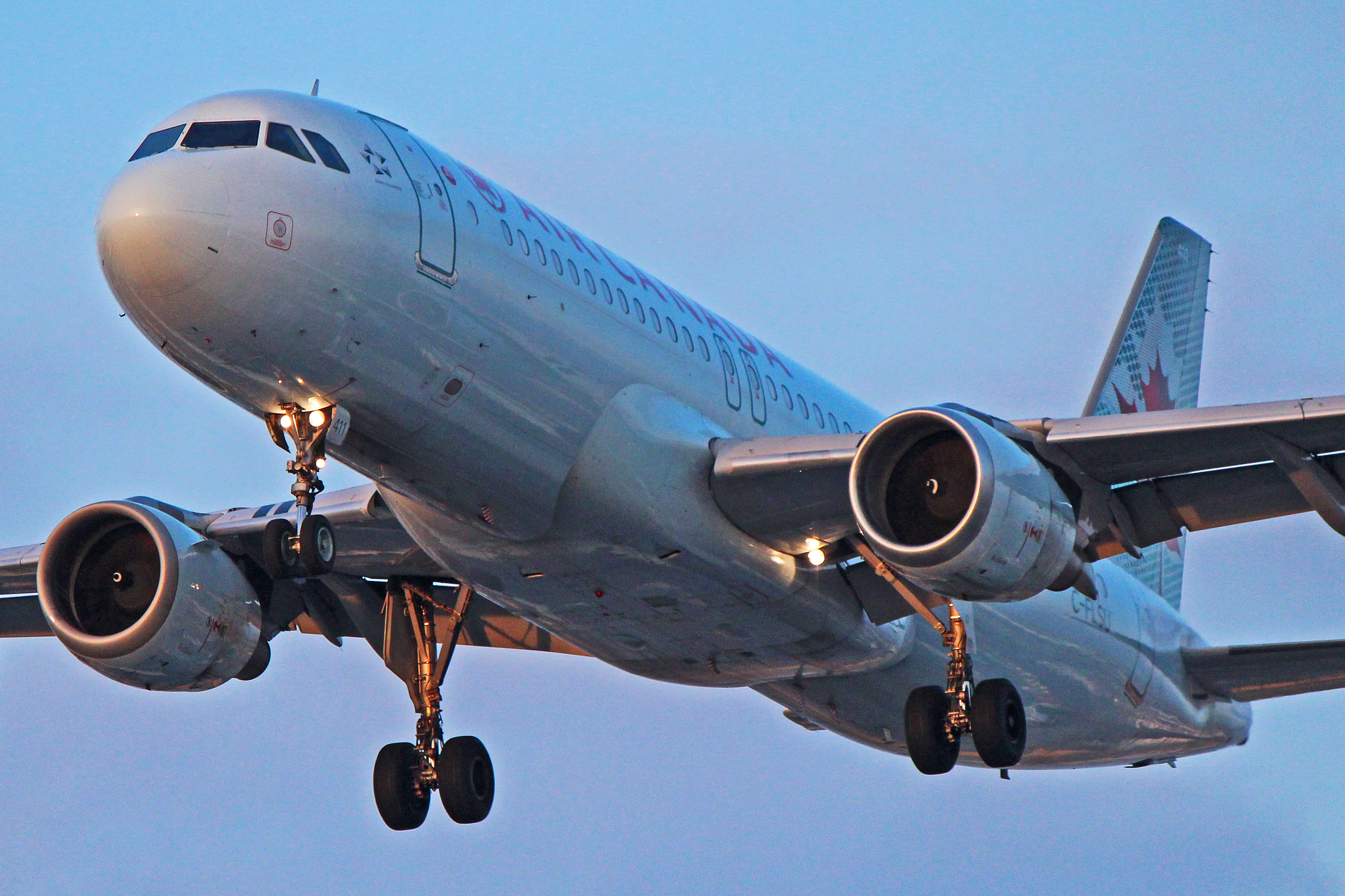 Самолет Airbus A320 Фото