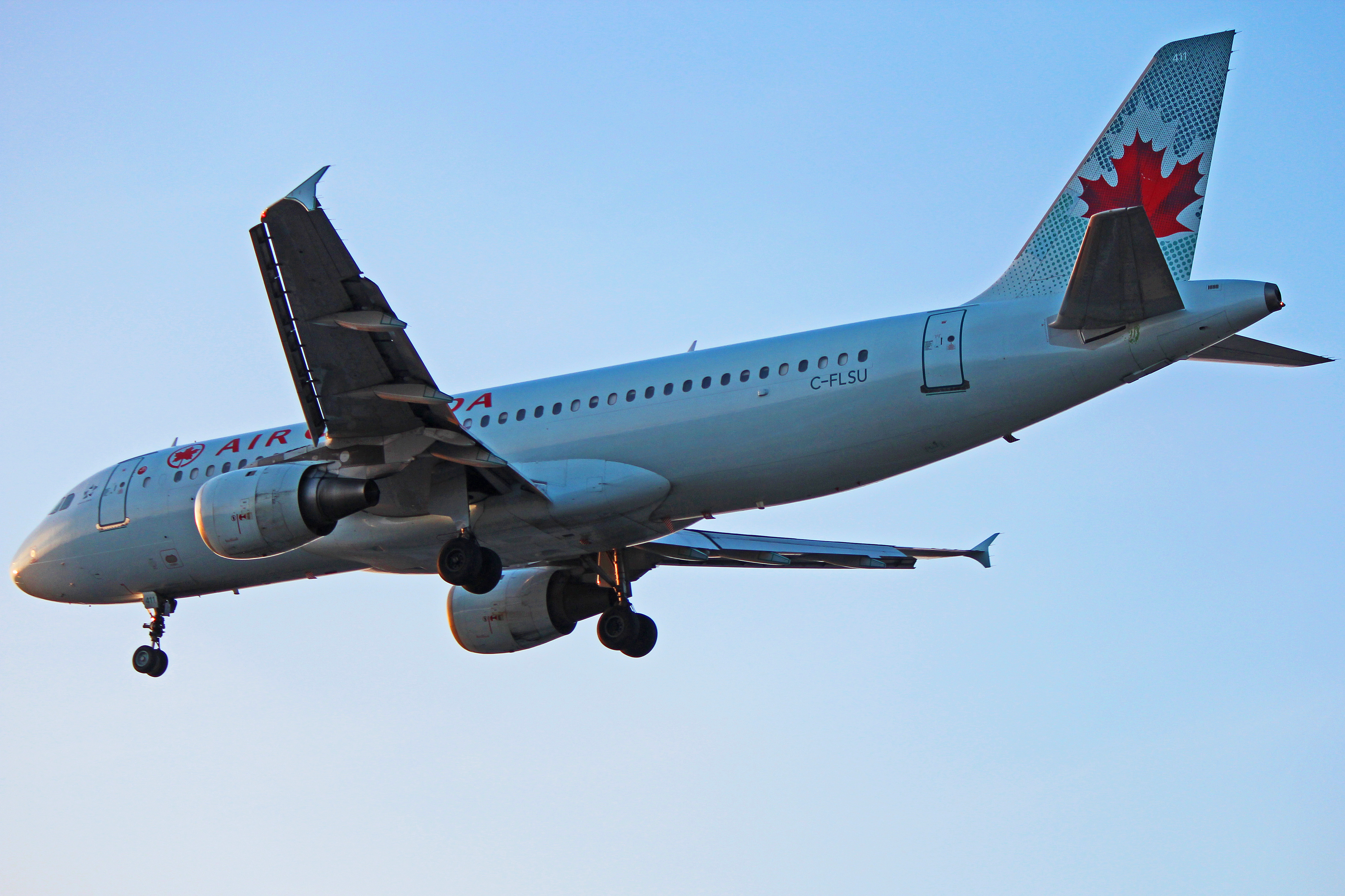 C Flsu Air Canada Airbus A320 200 At Toronto Pearson In December 2017