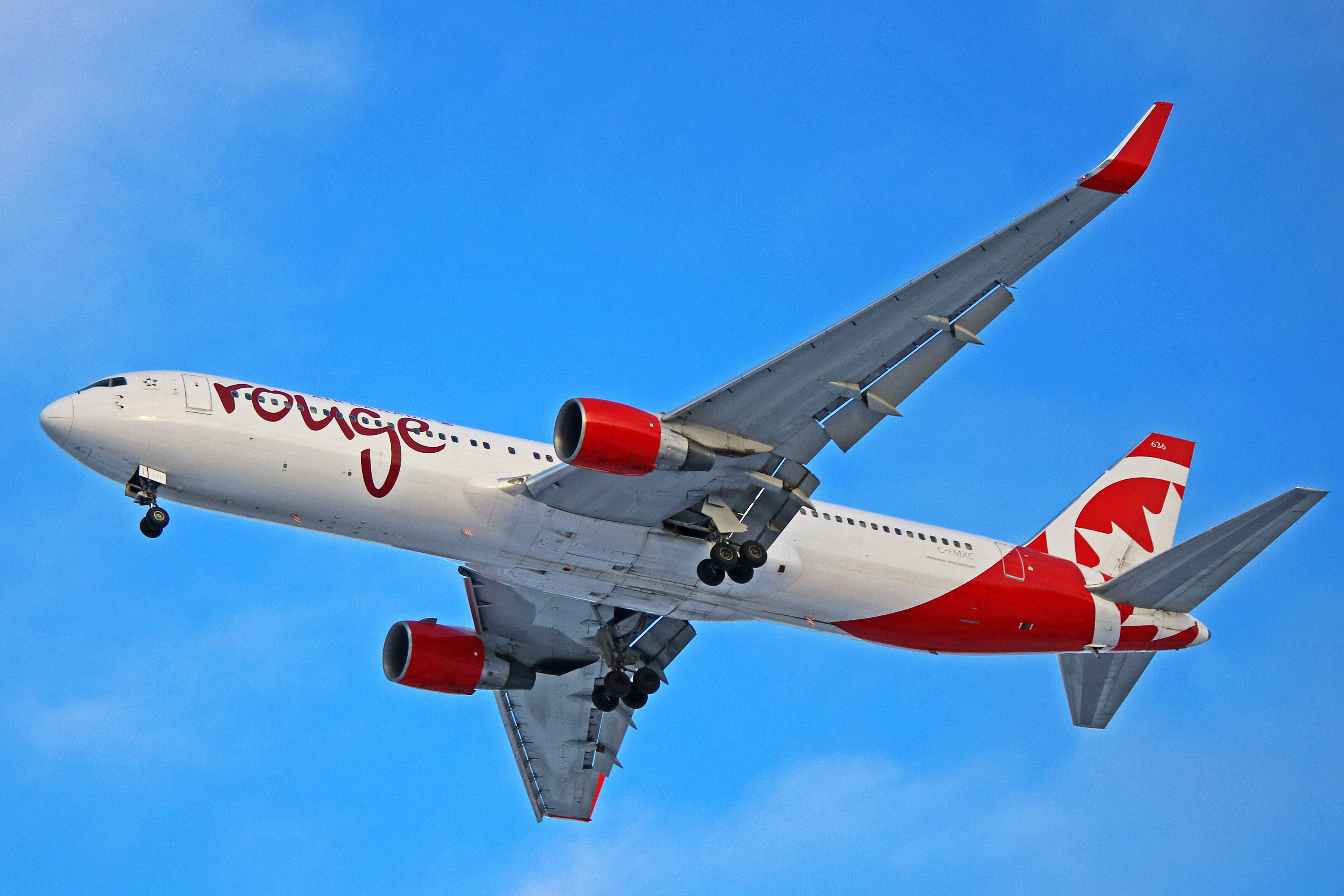 C Fmxc Air Canada Rouge Boeing 767 300er At Toronto Pearson Free 