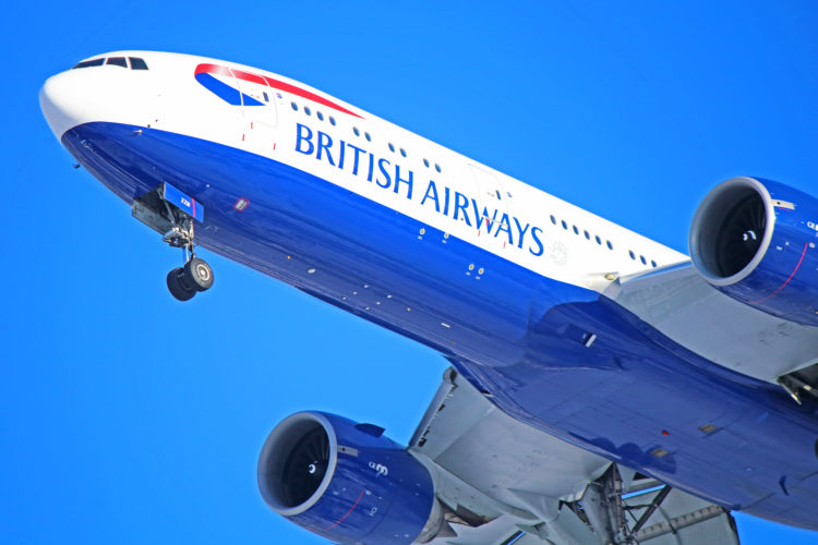 g-zzzb british airways boeing 777-200 b772 toronto pearson yyz