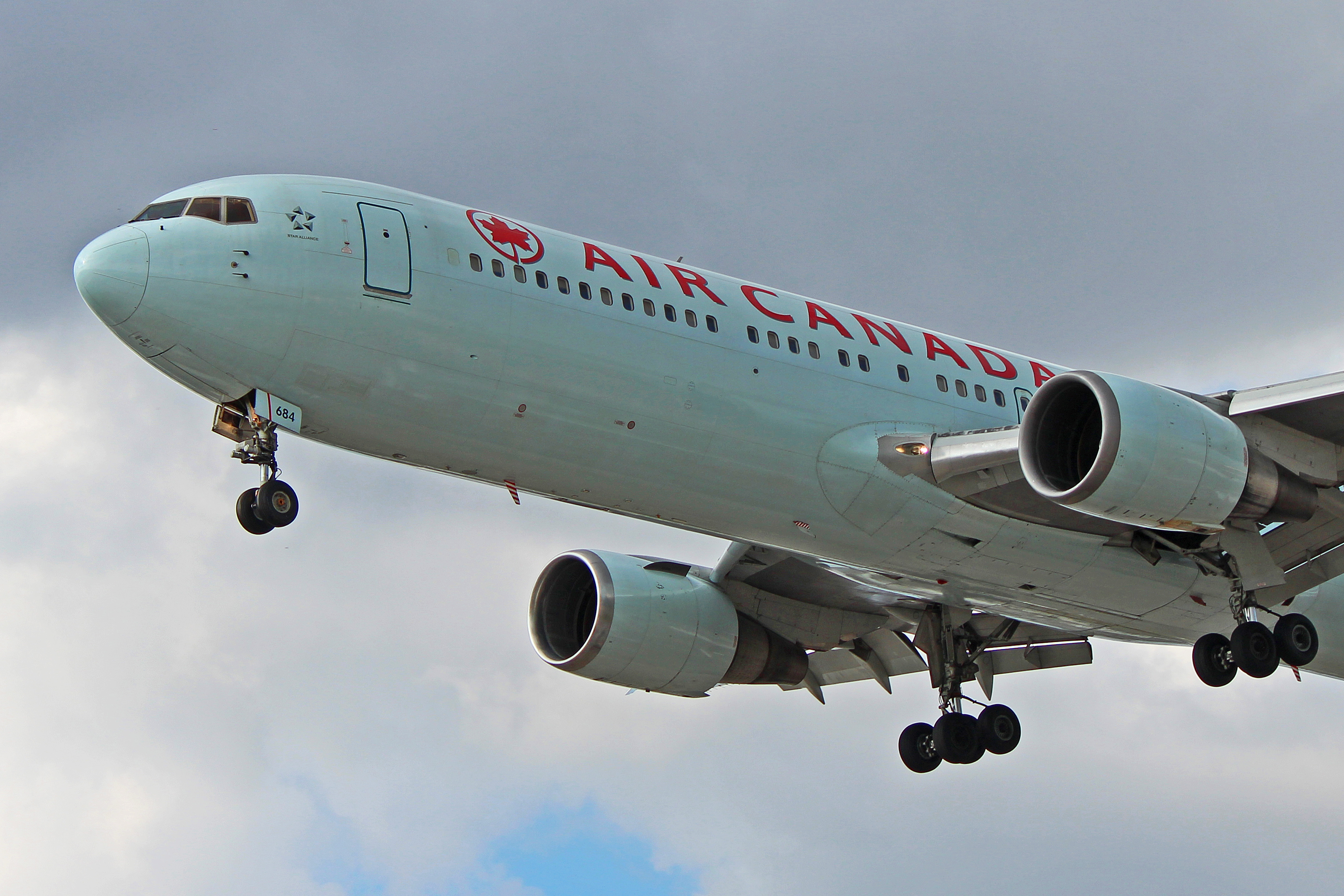 C Fcag Air Canada Boeing 767 300er 1 Of Just 8 In Main Fleet