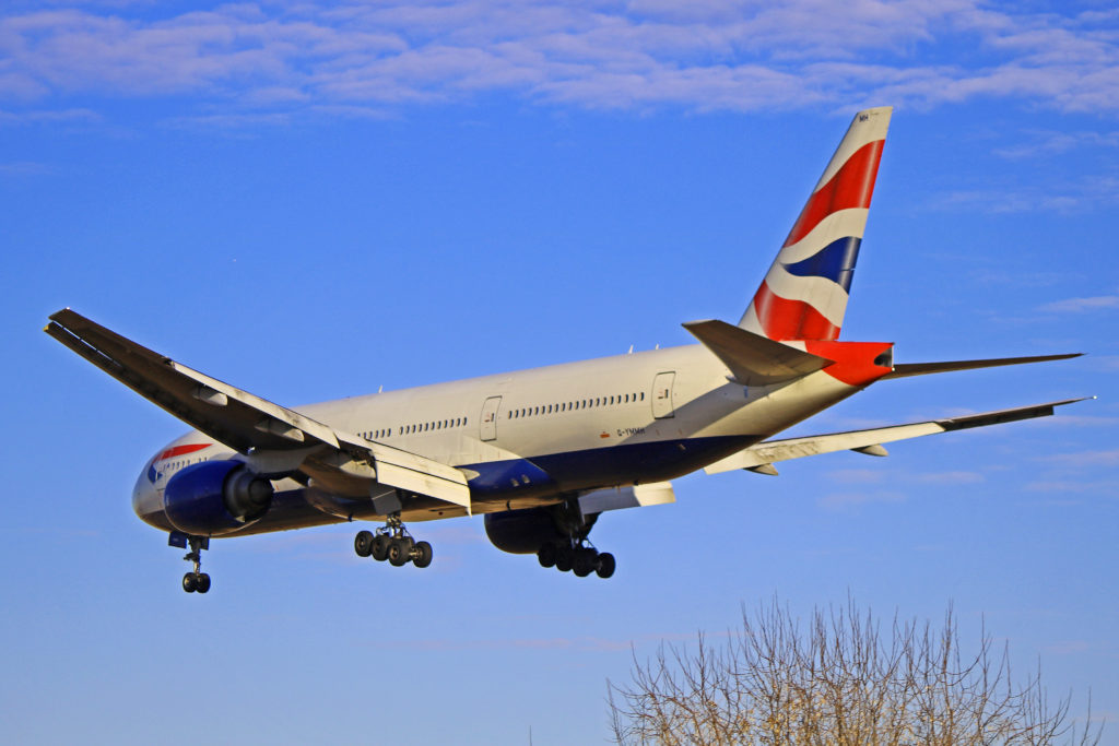 G Ymmh British Airways Boeing Er At Toronto Pearson Airport