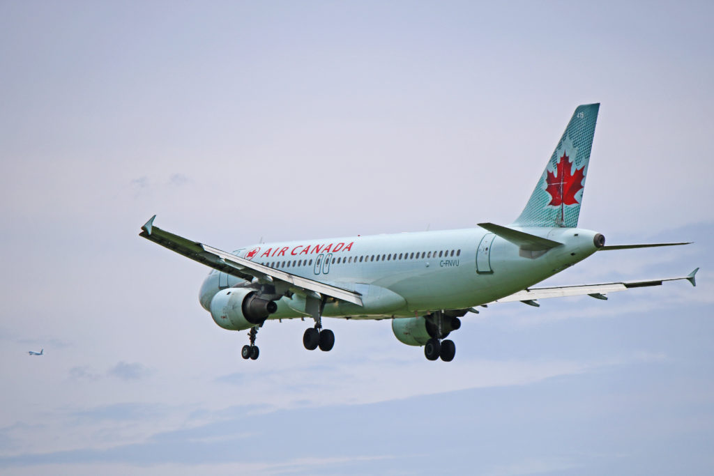 C Fnvu Air Canada Airbus A Once With Canadian And Tango