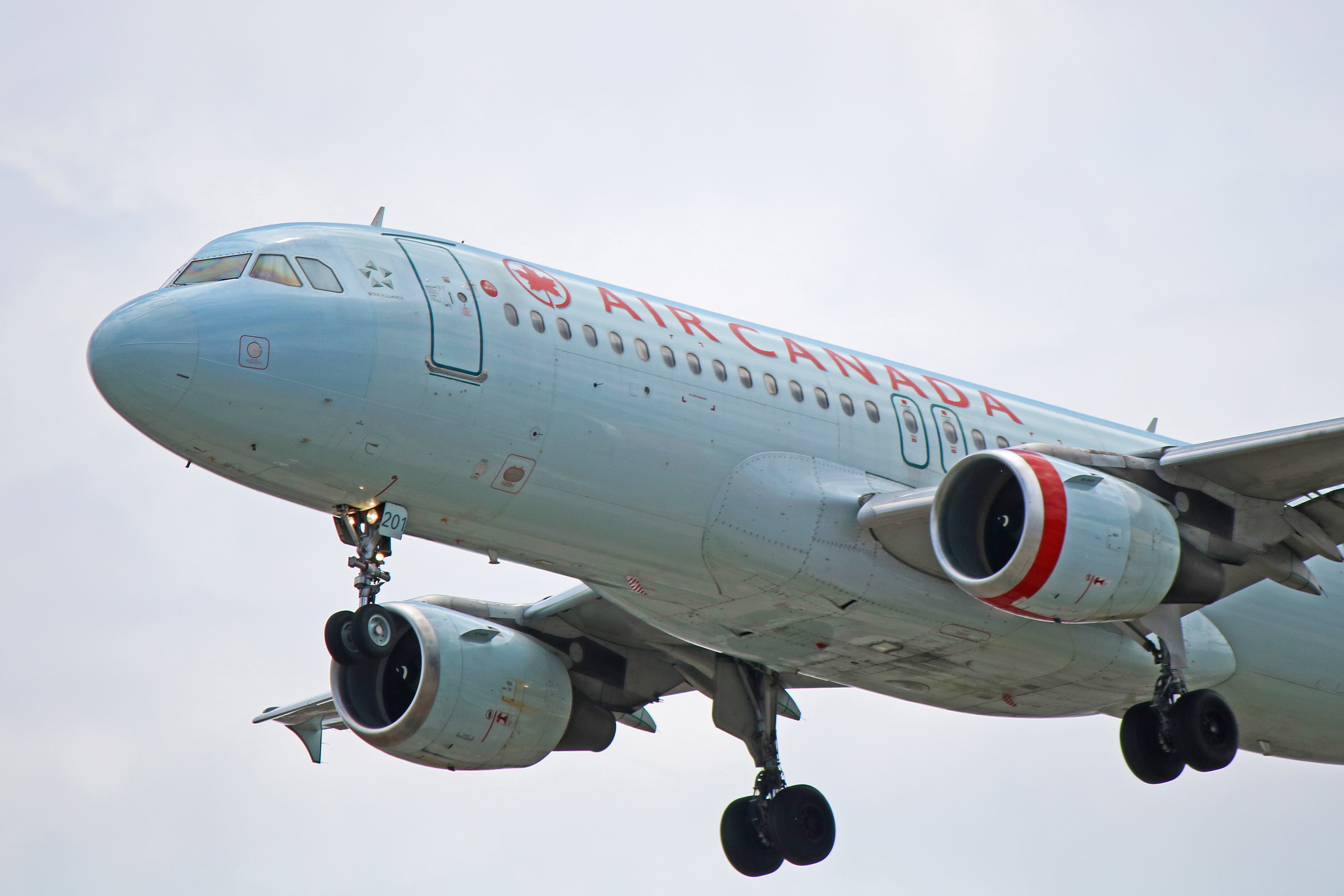 C Fdqq Air Canada Airbus A320 200 Oldest In Fleet