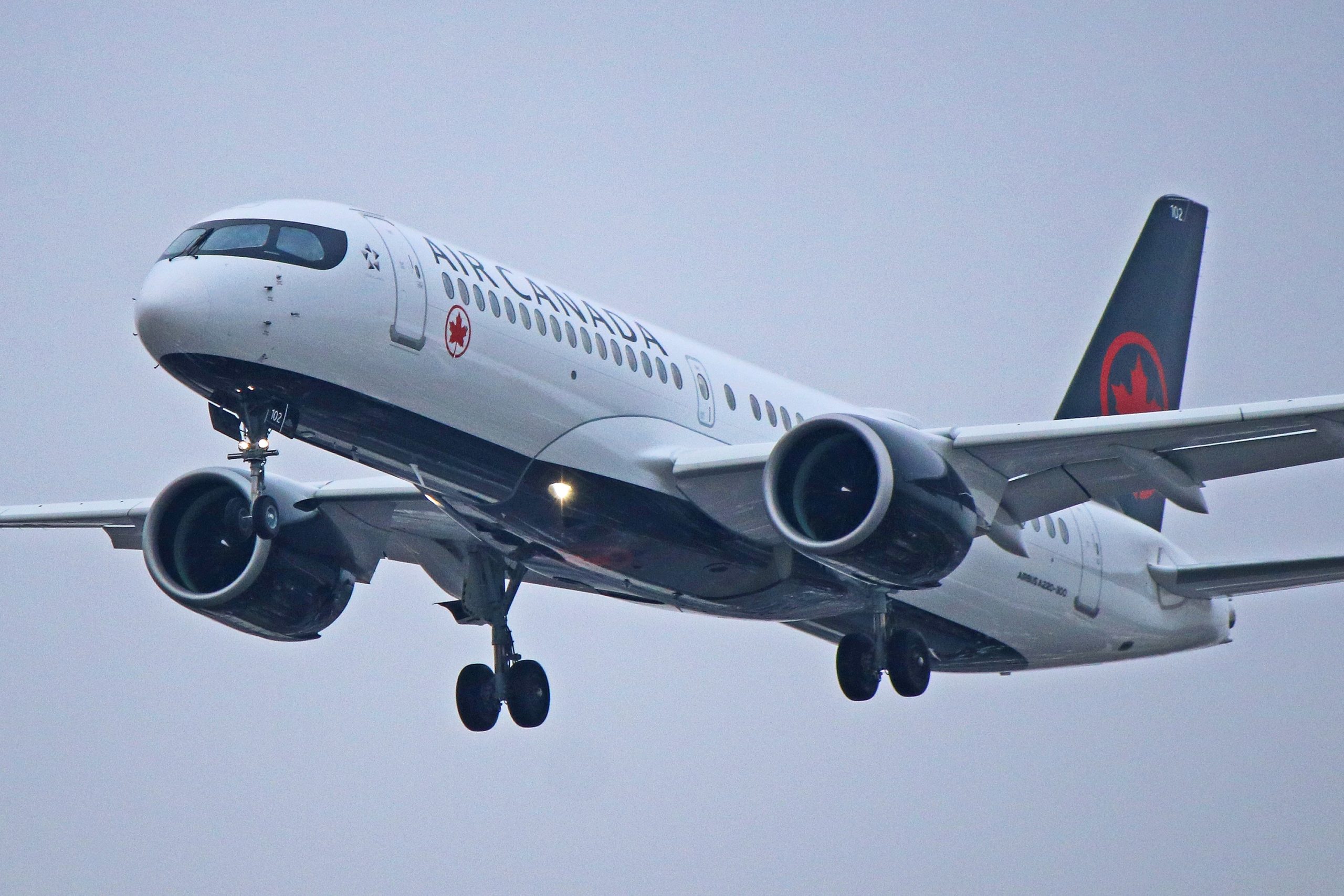 C-GJXE: Air Canada Airbus A220-300 (Our First At The Site)