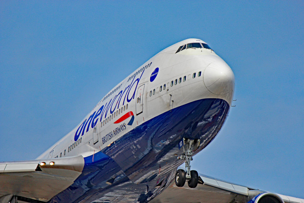 G-CIVD: British Airways Boeing 747-400 With One World Paint