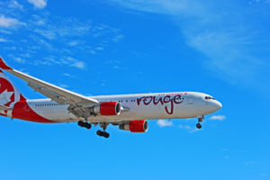 c-fmwq air canada rouge boeing 767-300er toronto pearson yyz