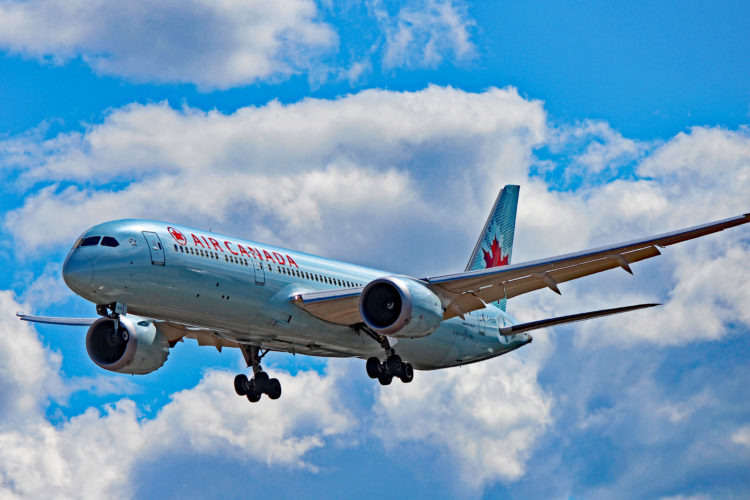 C-FNOE: Boeing 787-9 Dreamliner Aircraft Belonging To Air Canada