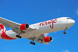 c-fmwy air canada rouge boeing 767-300er toronto yyz