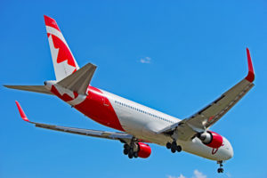 c-fmwy air canada rouge boeing 767-300er toronto yyz