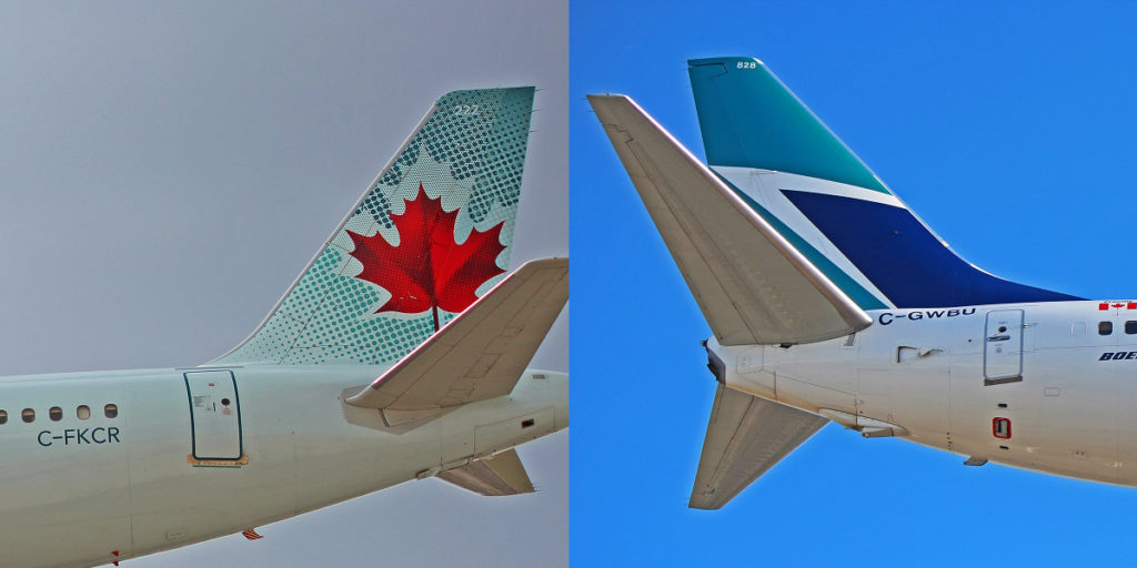 comparing tail bases airbus a320 boeing 737