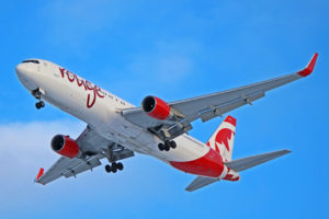 c-fmxc air canada rouge boeing 767-300er toronto pearson yyz
