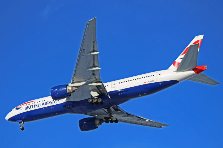 G-ZZZB: British Airways Boeing 777-200 (1 Of Just 88 Delivered)