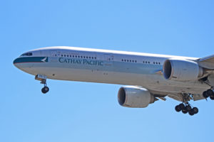 b-kpz cathay pacific boeing 777-300er toronto pearson yyz