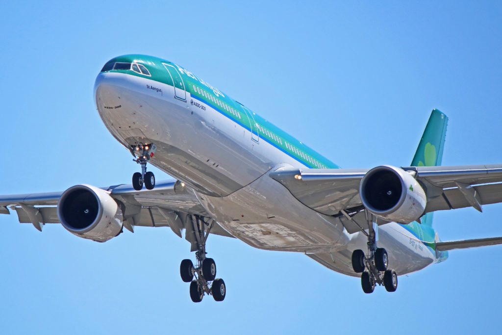EI-GCF: Aer Lingus Airbus A330-300 (Named St. Aengus)