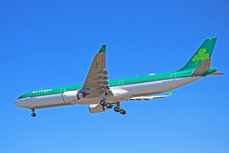 EI-GCF: Aer Lingus Airbus A330-300 (Named St. Aengus)