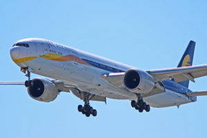 vt-jeq jet airways boeing 777-300er toronto pearson yyz