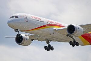 b-1499 hainan airlines boeing 787-9 dreamliner b789 toronto pearson yyz