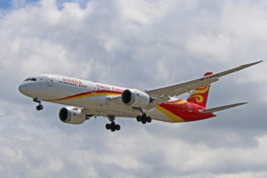 b-1499 hainan airlines boeing 787-9 dreamliner b789 toronto pearson yyz