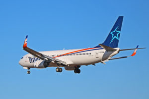 c-gyqw air transat boeing 737-800 toronto pearson yyz