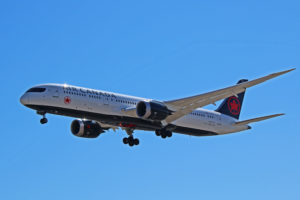 c-frtu air canada boeing 787-9 dreamliner b789 toronto pearson yyz