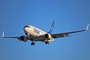c-ftqk air transat boeing 737-700 asl airlines france f-gztu toronto pearson yyz