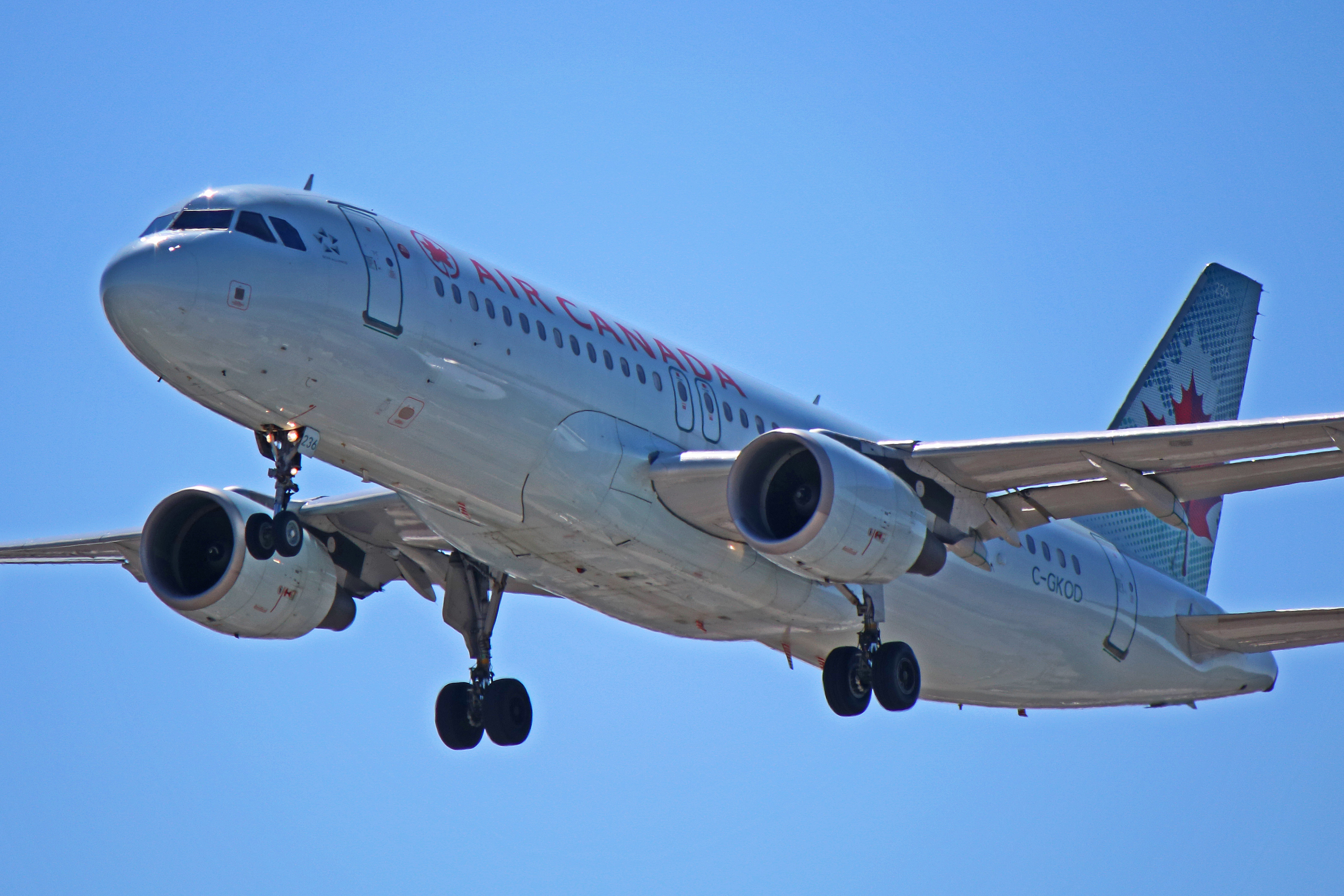 c-gkod air canada airbus a320-200 toronto pearson yyz