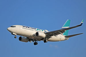 c-fewj westjet airlines boeing 737-700 toronto pearson yyz