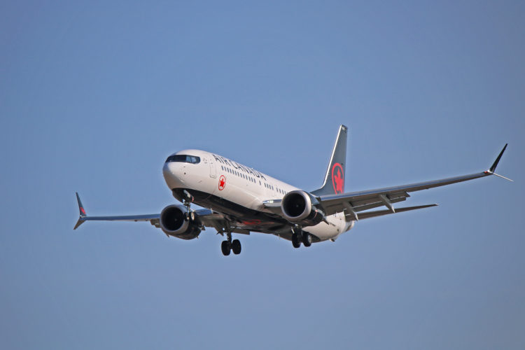 C-FSIP: Air Canada Boeing 737 MAX 8 (1st Flight In March, 2018)