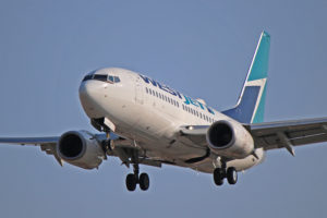 c-fwsf westjet airlines boeing 737-700 toronto pearson yyz