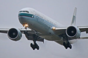 b-kqr cathay pacific boeing 777-300er toronto pearson yyz