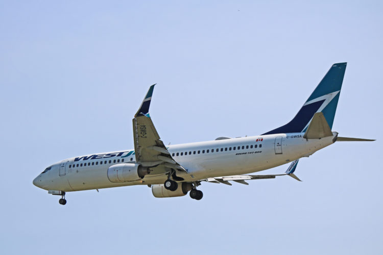 C-GWSA: WestJet Boeing 737-800 (4th Oldest B738 In Main Fleet)