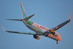 9y-anu caribbean airlines boeing 737-800 b738 yyz toronto pearson