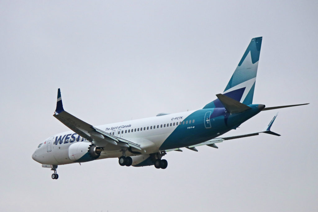 c-fctk westjet airlines boeing 737 max 8 b38m 737-8 yyz toronto pearson
