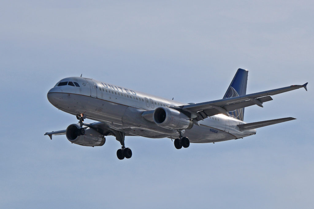 N484UA: United Airlines Airbus A320-200 (Flocked By Geese In 2019)