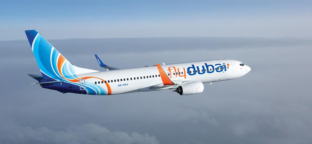 flydubai boeing 737-800 united arab emirates low cost airline