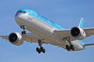 hl7209 korean air boeing 787-9 dreamliner toronto pearson yyz