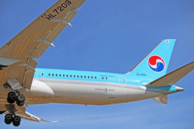 HL7209: Korean Air Boeing 787-9 Dreamliner (9th In Fleet)