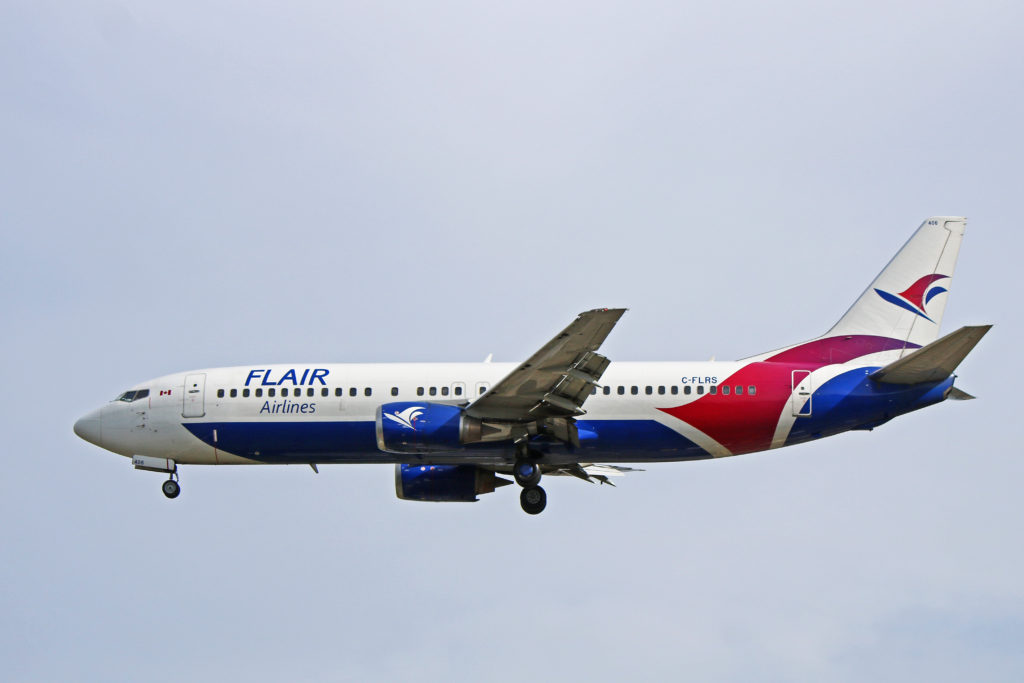 c-flrs flair airlines boeing 737-400