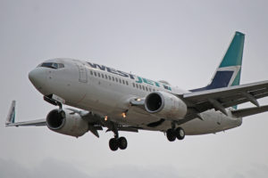 c-fwsk westjet airlines boeing 737-700