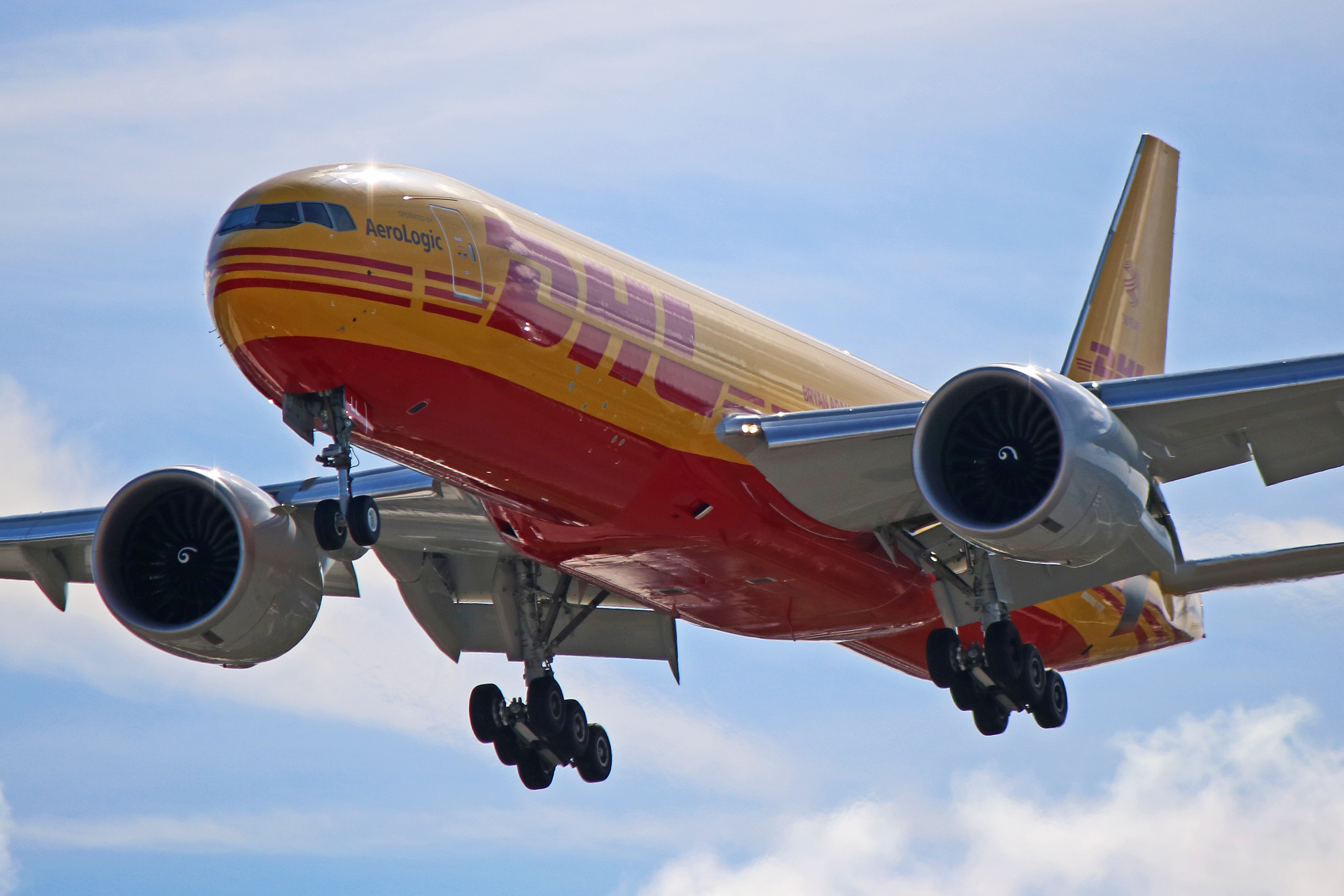 d-aall aerologic dhl boeing 777f