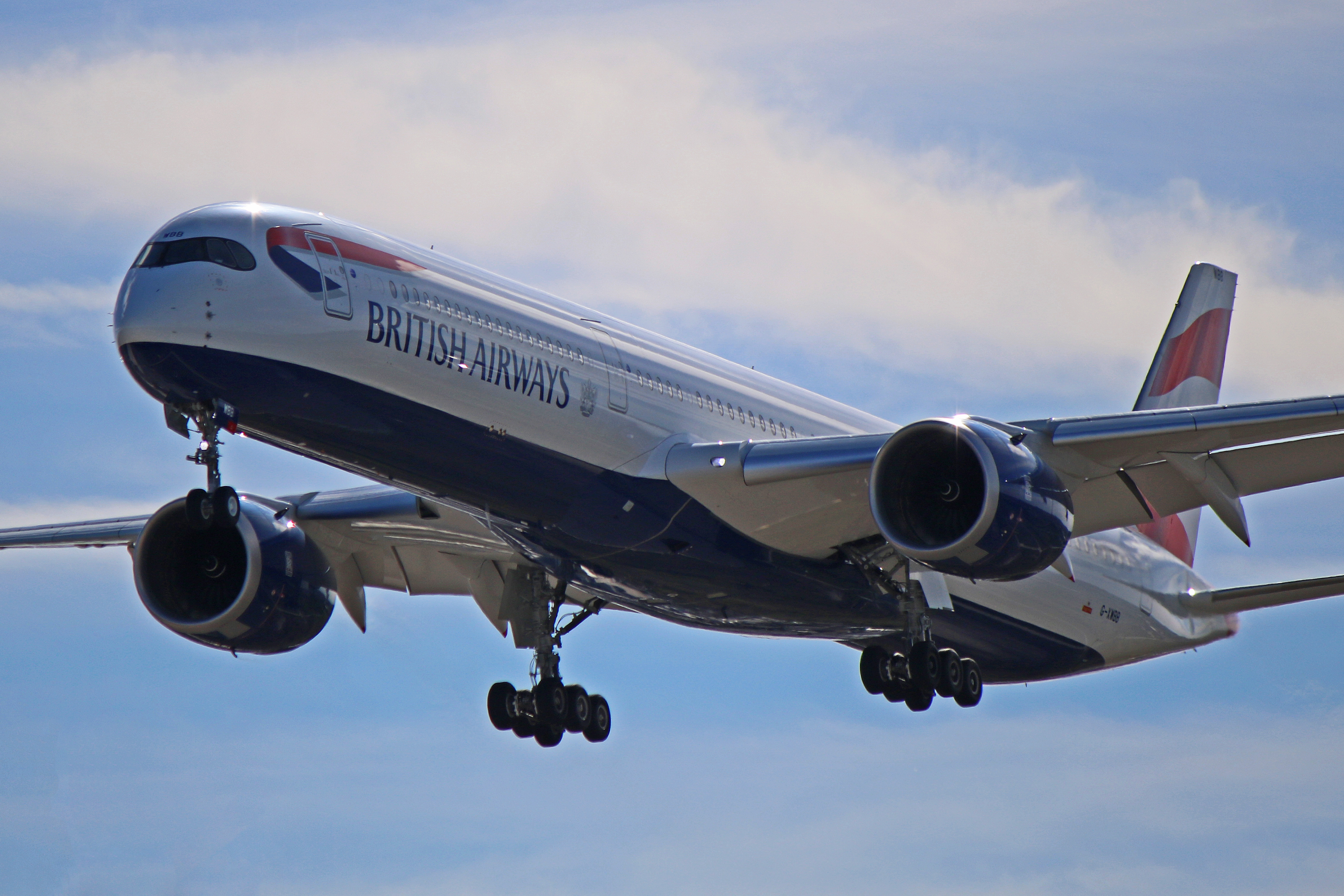 british airways travelling to usa