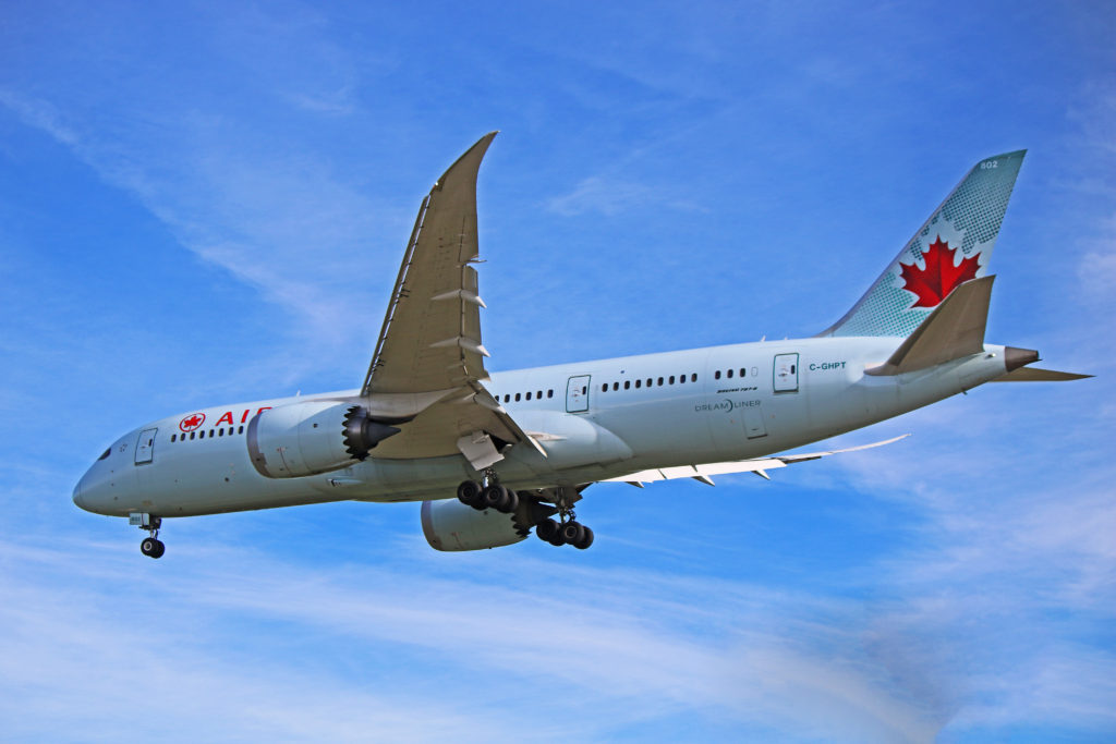 c-ghpt air canada boeing 787-8 dreamliner