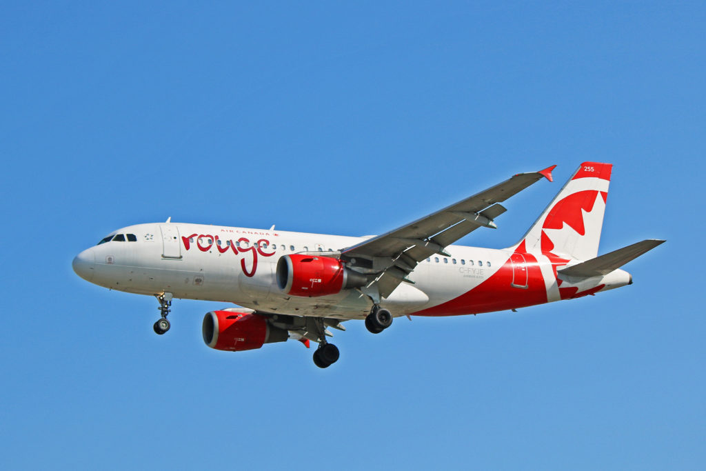c-fyje air canada rouge airbus a319-100
