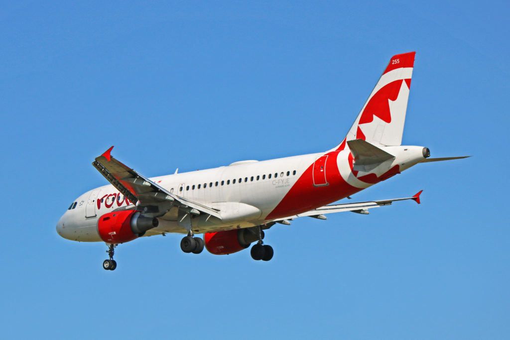 c-fyje air canada rouge airbus a319-100