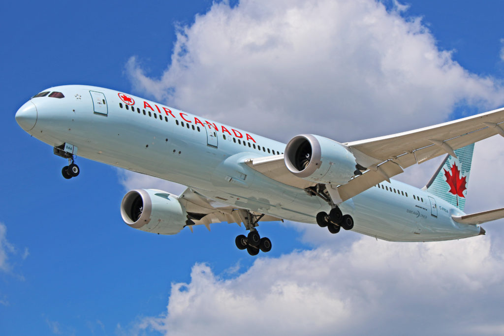 c-frsa air canada boeing 787-9 dreamliner