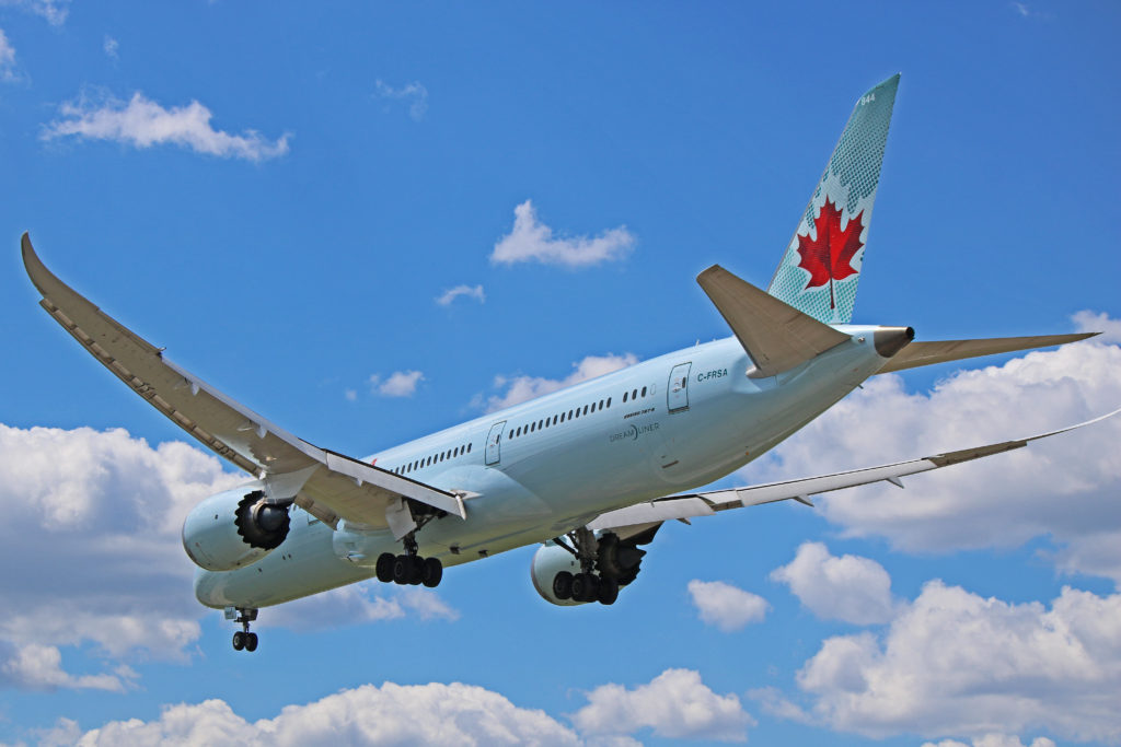c-frsa air canada boeing 787-9 dreamliner