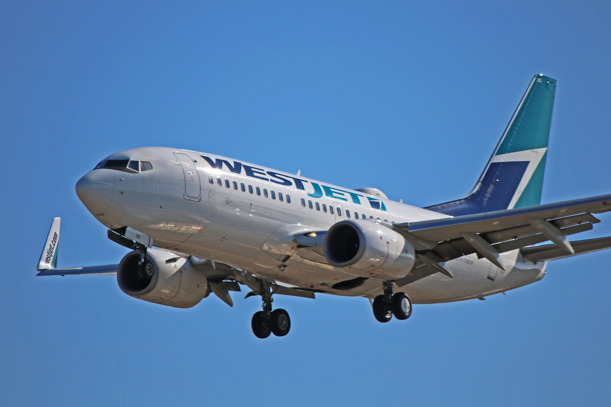 C-FWSI: WestJet Boeing 737-700 (Crazy Passenger In 2012)