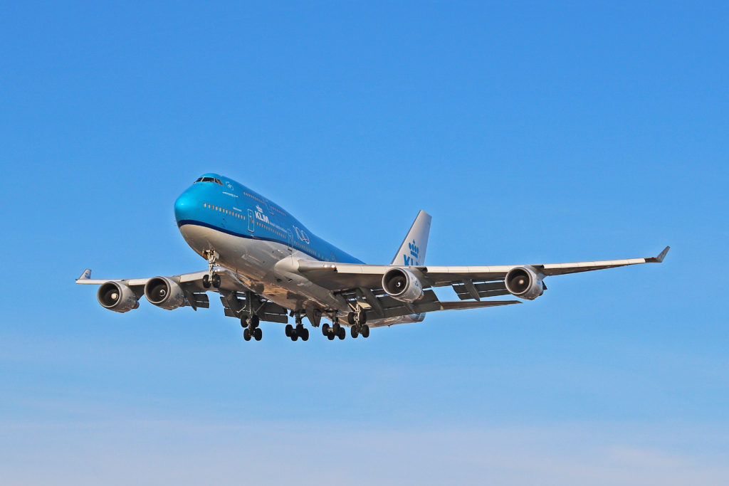ph-bfv klm royal dutch airlines boeing 747-400m combi